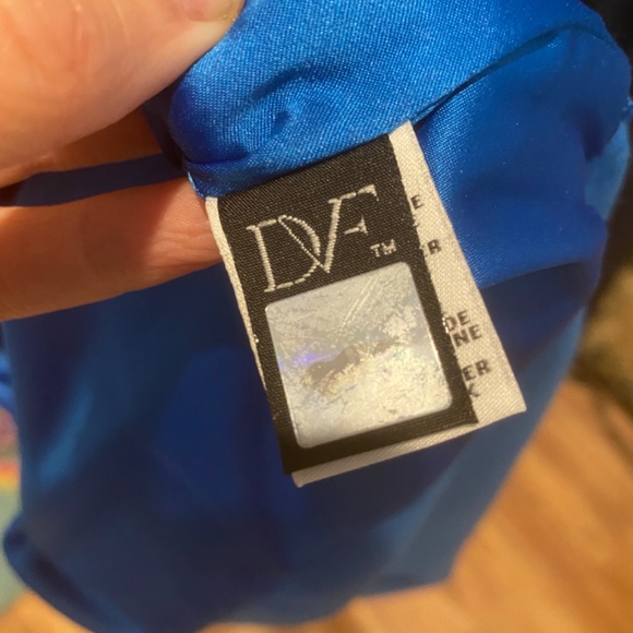 Diana Von Furstenberg  Blue Jori Dress - Picture 7 of 8